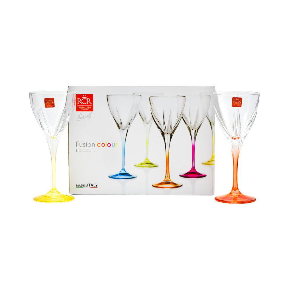 [26015020006] Fusion Set 6 Pieces Verre A Pied 