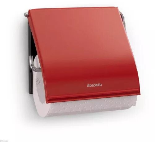 [107863] Porte Rouleau Papier Toilette Passion Red