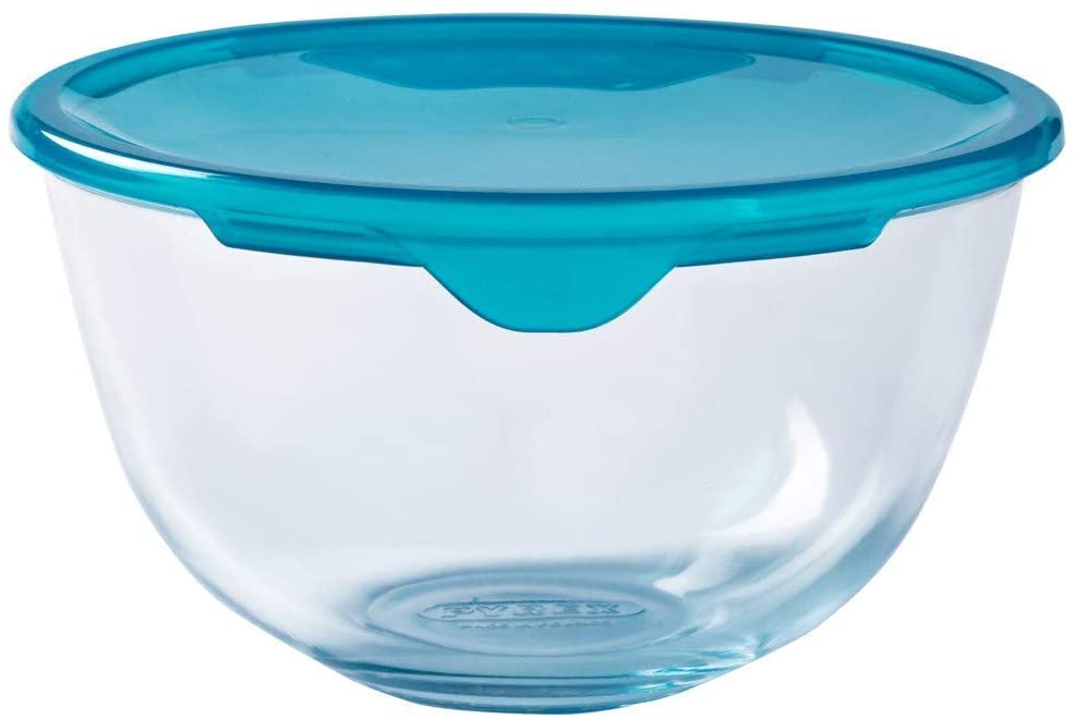 [179P000BL] Pyrex Bol A Mixer 1L Avec Couvercle Bleu